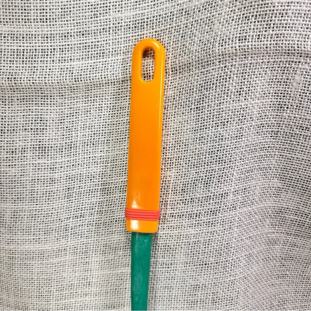 Green and Orange‎ Kitchen Spoon Vibrant Retro 80's